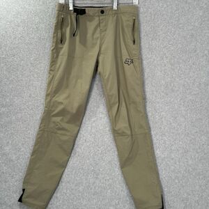 Fox Ranger Khaki MTB Mountain Bike Pants Men's Size 28 stretch
